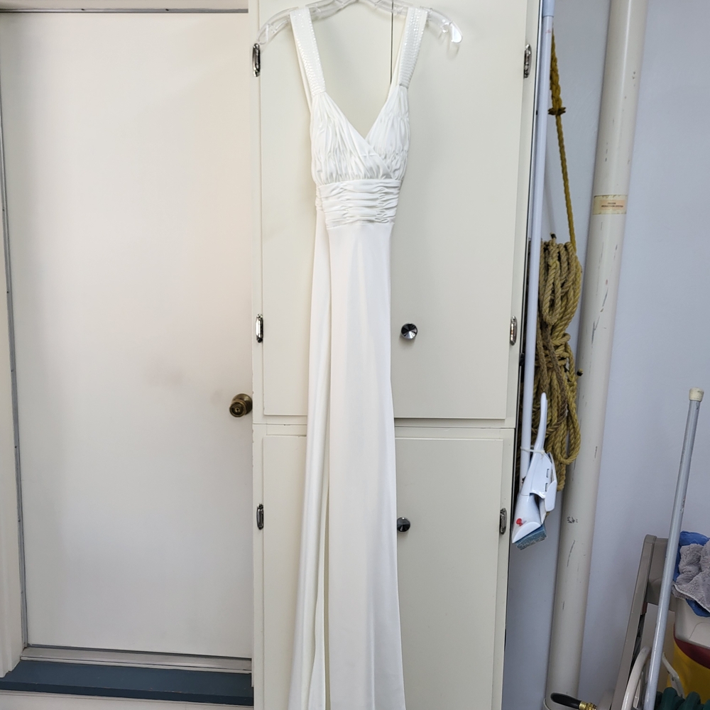 Calvin Klein White Maxi Dress
